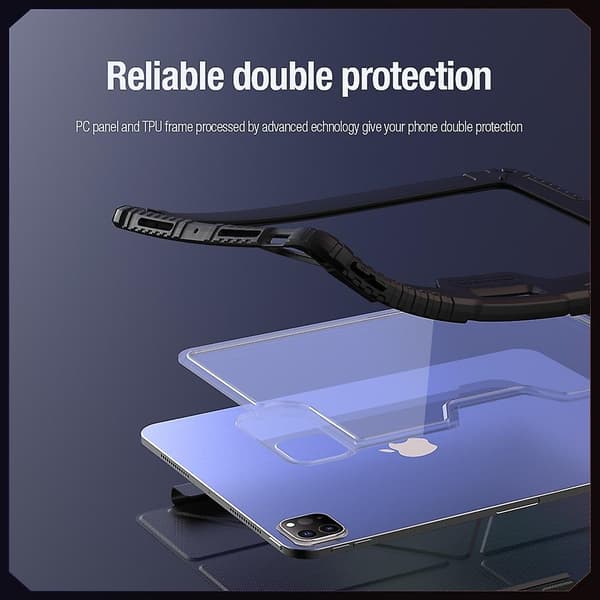 Vikbart surfplattefodral kompatibelt med iPad Pro 11 2024 Black
