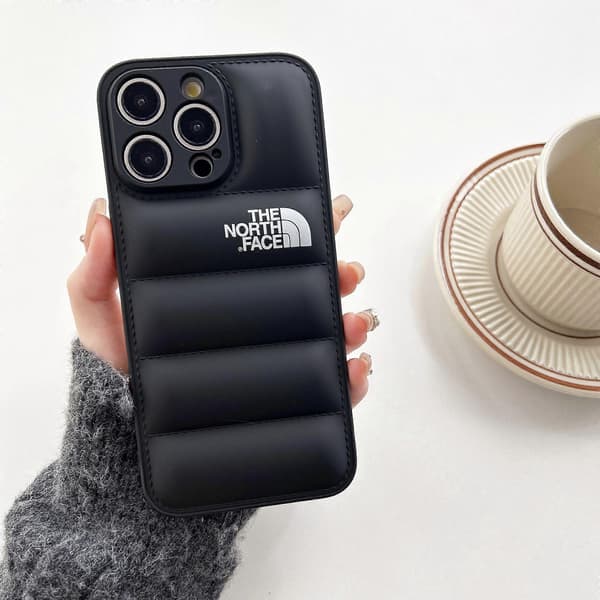 Dunfylt telefondeksel kompatibelt med iPhone 17/Pro/Pro Max – støtsikkert svart iPhone17