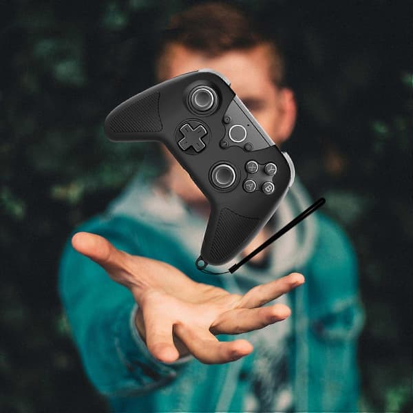 V2 Halkskyddande Silikonskydd Kompatibelt med SONY PS5 Controller-lingling}