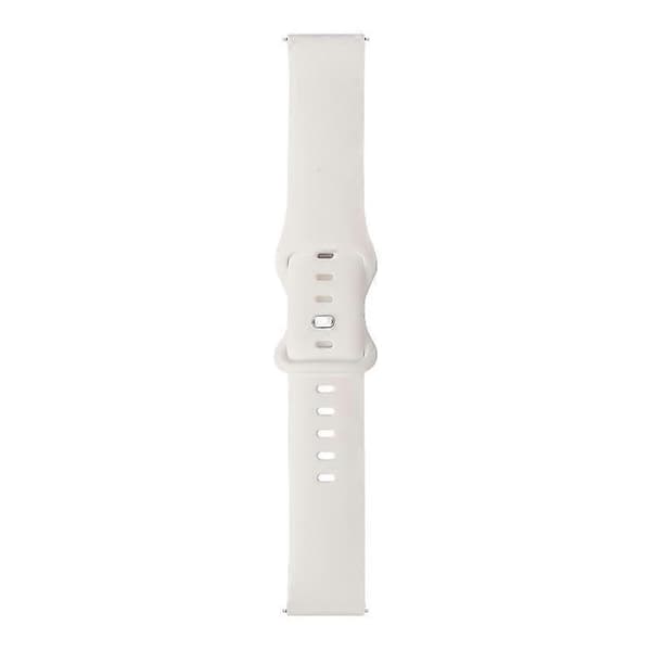 Silikonarmband för Garmin Vivoactive 3-lingling} White