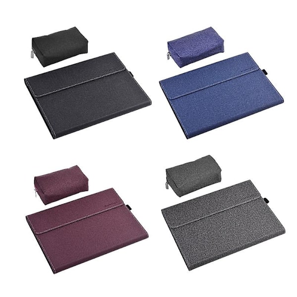 Etui kompatibelt med Microsoft Surface Pro 8, Farge: PC Hard Shell Lys Grå Med Power Pack PC Hard Shell Lys