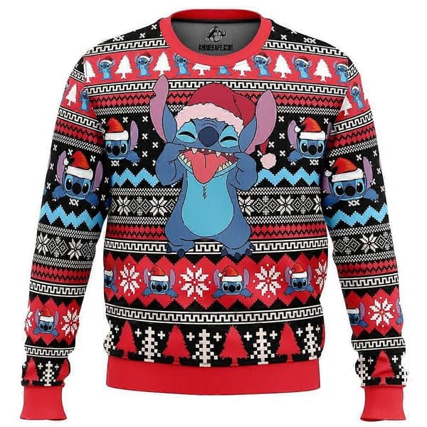 Ny Herr 3D Digital Heltäckande Tryckt Rundhalsad Tröja Mode Tryckt Pullover Långärmad Jacka 7 XXXL