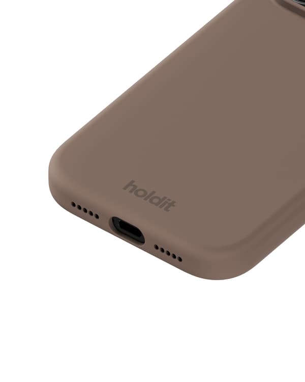 Kompatibel med iPhone 17 Pro Mobilskall Silikon Mokkabrun Brun Silikon