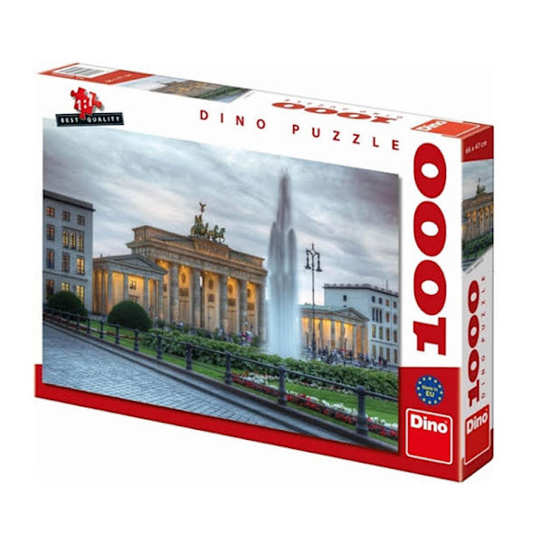 1000 bitars pussel Brandenburg Gate multifärg multicolor
