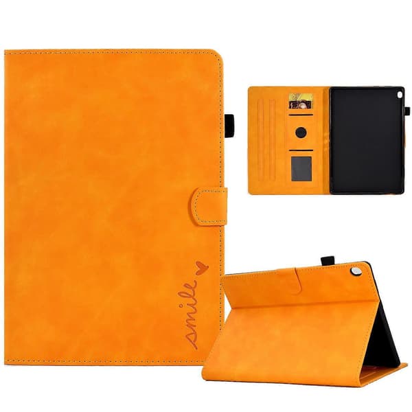 Tablet-etui i læder Khaki Lenovo Tab M10