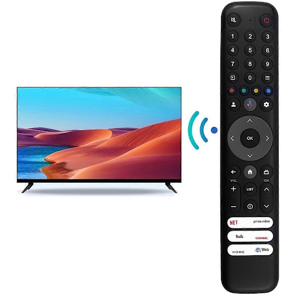 Högkvalitativ ny ersättningsfjärrkontroll RC833 GUB1 för QLED Smart TV 50 55 65 75C645 P745 C745 C845