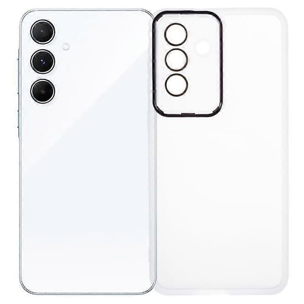 Kompatibel med Galaxy A56 5G Mobilskal - lingling} Multicolor White