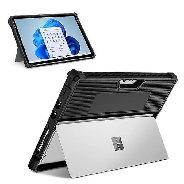 Stribet hul tablet taske kompatibel med Microsoft Surface Pro 8