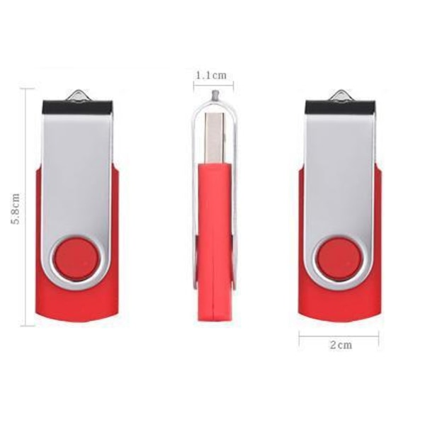 Påskerbjudanden! Högkvalitativt Aiibe 4GB USB-minne 4GB USB 2.0-minne 4GB Flash-minneskort 4GB