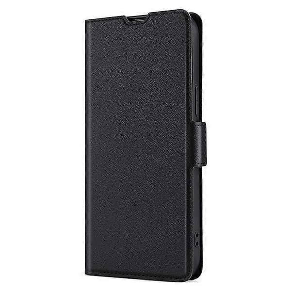Compatible with iPhone 16e Case Card Holder PU Leather Phone Cover - Multicolor Multicolor Black