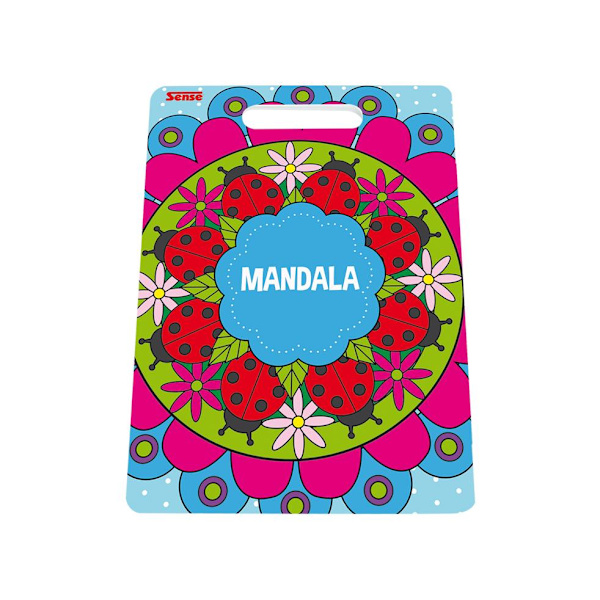 Mandala Malebok Blå multifärg multicolor