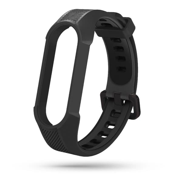 Nyt Tech-Protect Xiaomi Mi Smart Band 5 / 6 / 7 Armbånd Armor Sort 20