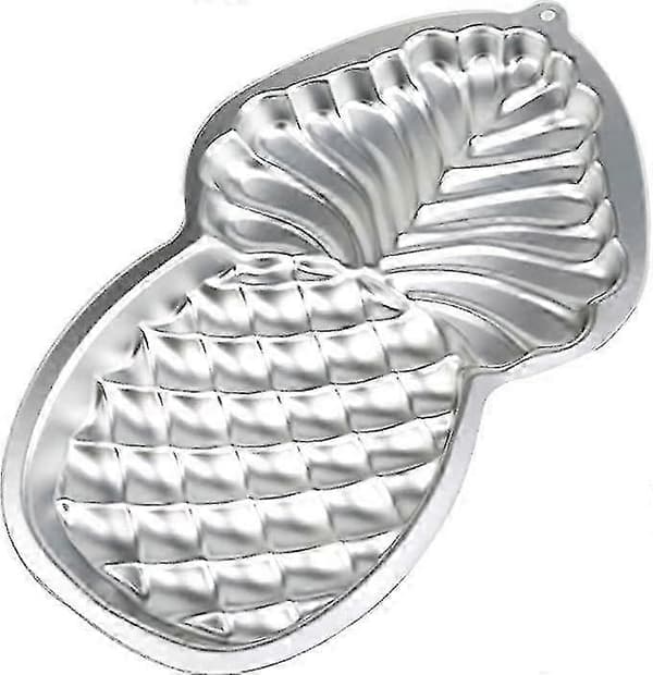 Ananasformet kagebageform, aluminiumsbageudstyr til kagedekoration og madlavning