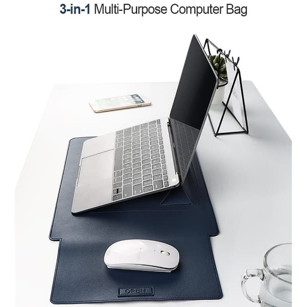 PU06 3 i 1 Multifunksjonell Laptopveske, Størrelse: 13,3 tommer Yellow