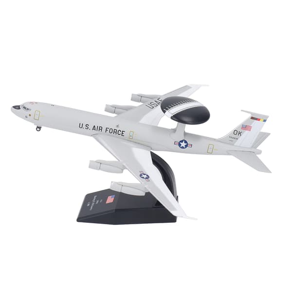 1:200 Skala E3 Flymodel Høj Simulering Legering Fly Dekoration Model med Displaybase 0.8