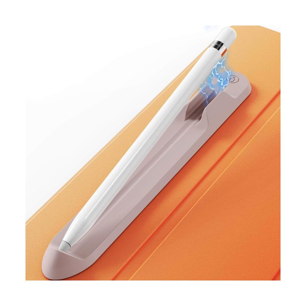 Avtagbar iPencil-hållare för Apple Pencil (USB-C) & Apple Pencil (1:a / 2:a generationen) [Magnetisk fäste] Kraftig självhäftande Hållare Sticker Silikon för