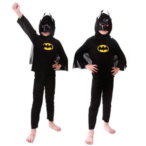 Barnas superheltkostymesett Batman for gutter Batman L