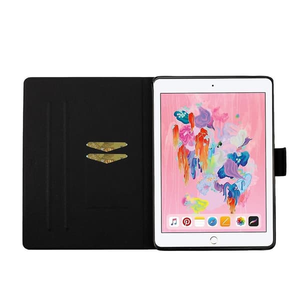 Kompatibelt med iPad 10.2 Läderfodral