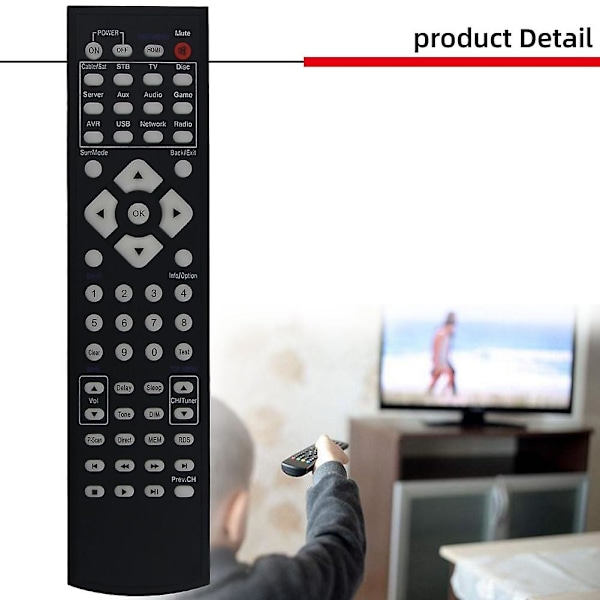 Högkvalitativ ny stil Fjärrkontroll ersättning för förstärkare Avr151s Avr161s Avr171s Ny