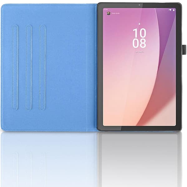 Läderfodral Kompatibelt med Lenovo Tab M9 Blue