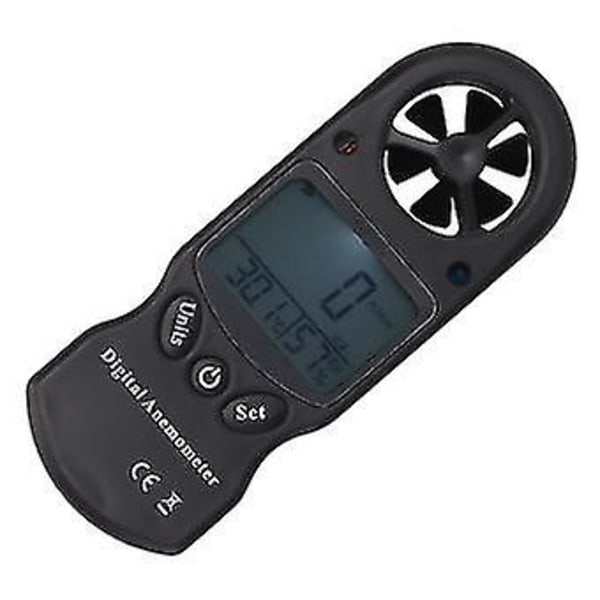 Mini LCD digital termometer hygrometer med 6 färger, -50¡ãC ~ +70¡ãC, 10% ~ 99% intervall