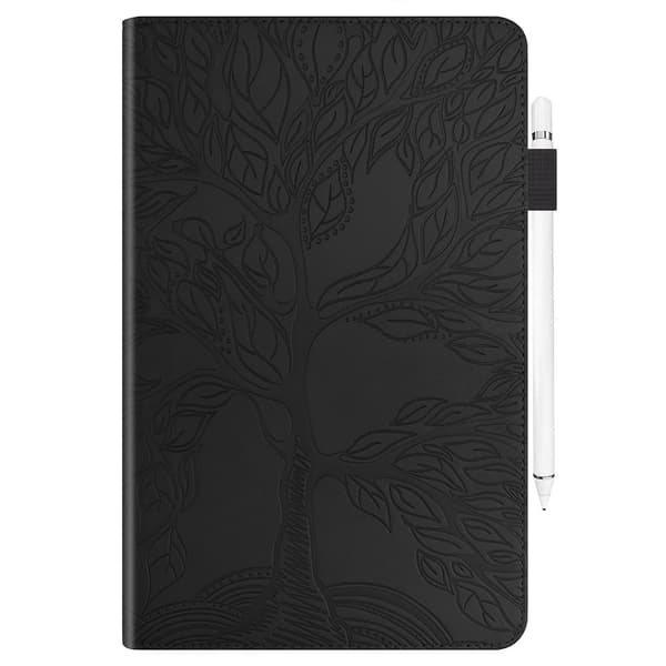 Kompatibelt med Lenovo Tab M10 Plus Läderfodral Black