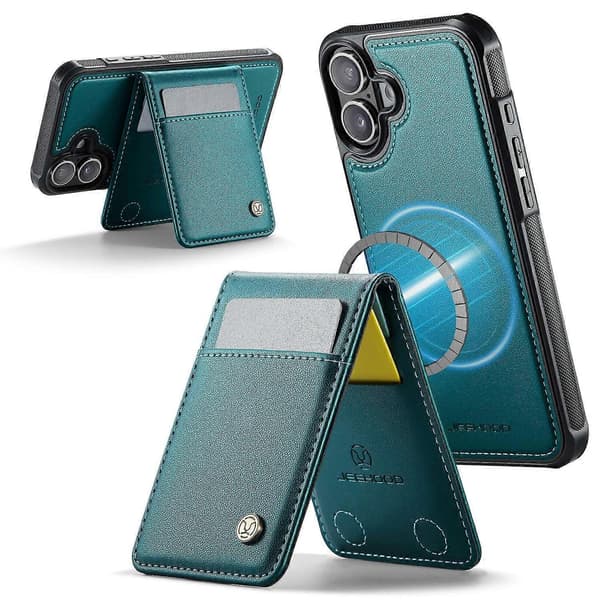 Kompatibel med iPhone 16 Plus telefoncover - lingling} Multicolor Blue