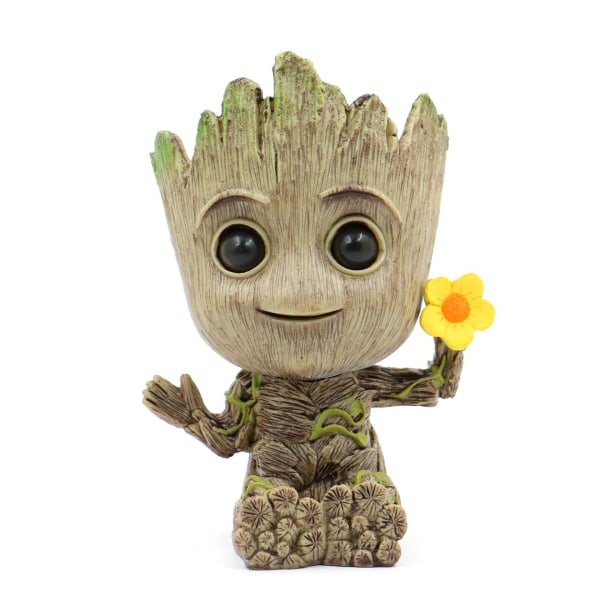 Baby Groot dekorativ planter med dräneringshål