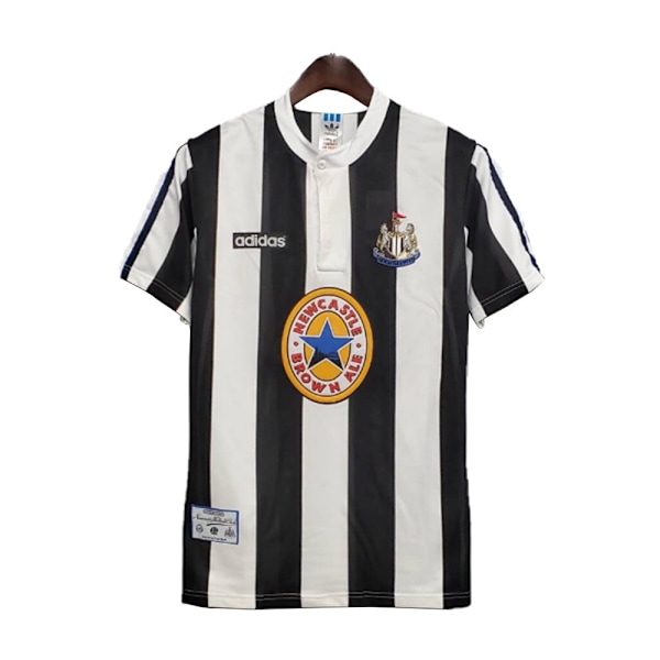 Påsketilbud! Høj Kvalitet Newcastle United 1996/97 Hjemme Retro Trøje SHEARER #9 Fodboldtrøje Fan T-shirt M