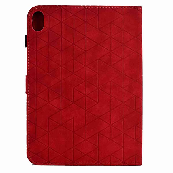 Rombs Tablet Fodral Kompatibelt med iPad 10:e Gen 10.9 2022 Red