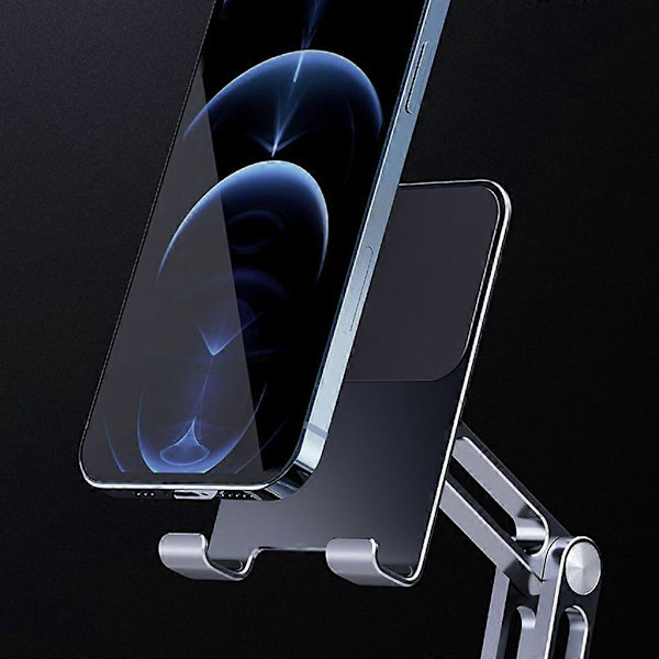 Universal Holder Tablet Stand Telefon Support Rack Tablet PC Desktop Bracket-lingling} Silver