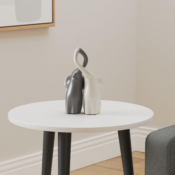 Scandinavian Elephant Decoration - 2-pack Hygge Home Decor for Sofa/Coffee Table