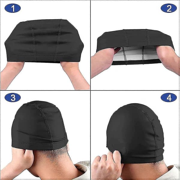 Ny badehette, myk badehette, stor badehette, unisex badehette, moteriktig badehette, stoffbadehette, pustende badehette, dame
