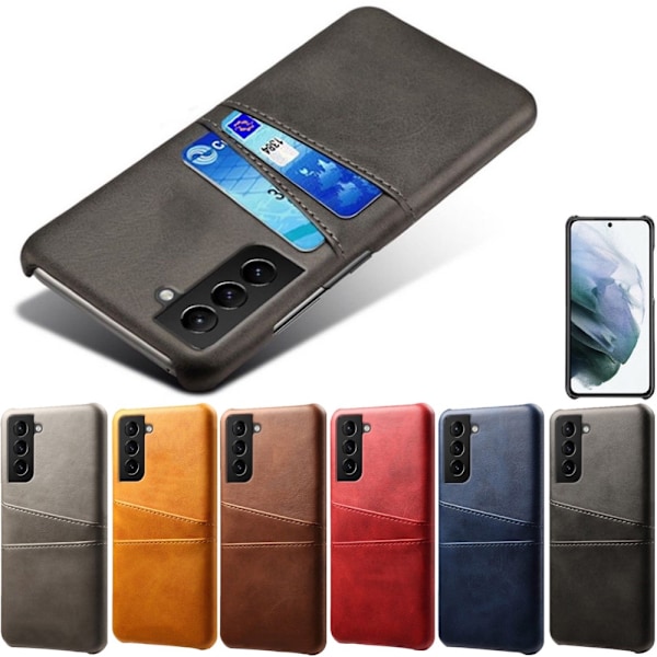 Laadukas uusi Samsung Galaxy S22 -korttikotelo - Harmaa Grå Samsung S22