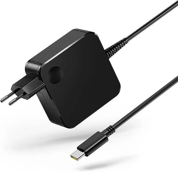 Ny 65W USB C bærbar PC-lader (1,8 m) Kompatibel med Lenovo Thinkpad ASUS Zenbook