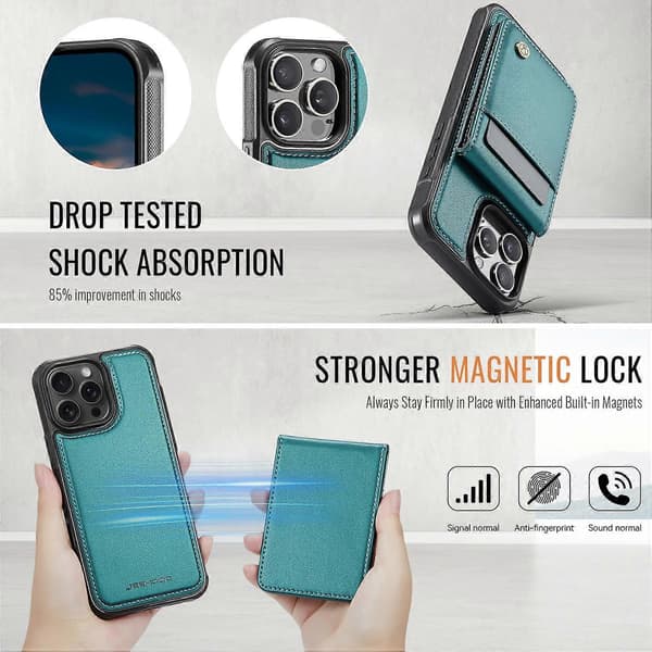 Kompatibel med iPhone 15 Pro telefoncover - lingling} Multicolor Blue