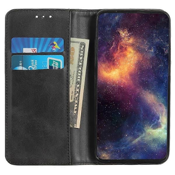 Kompatibel med Samsung Galaxy A06 Case Split Læder Flip Wallet Telefon Cover-lingling} Multicolor Style E