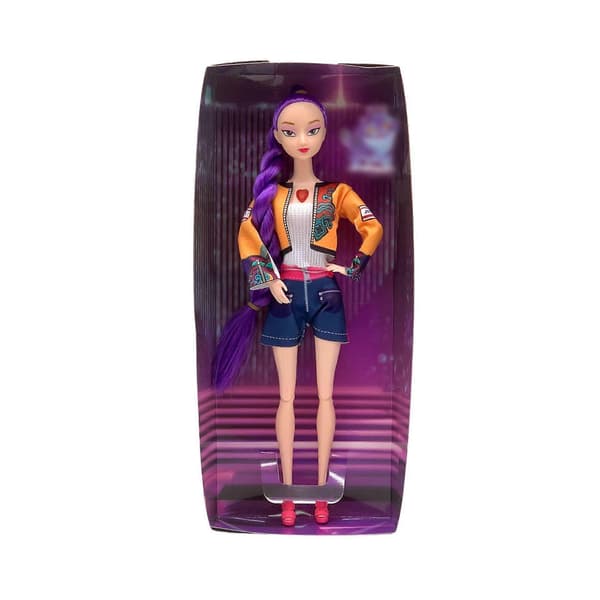 3-pack 30 cm Kpop Demon Hunters-dockor 1pc purple