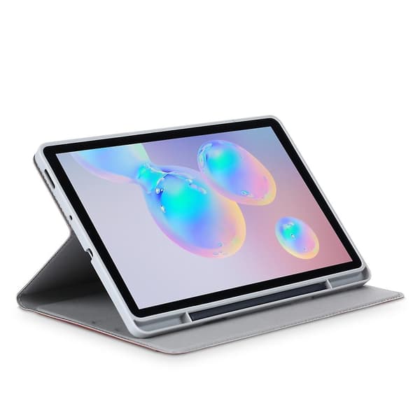 Kompatibel med Samsung Galaxy Tab S6 Lite Lærveske Brown