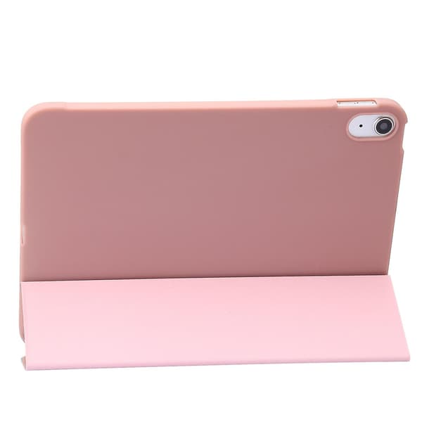 Tre-foldet Holder Tablet Case Kompatibel med iPad 10. generation 10.9 2022 Red gold