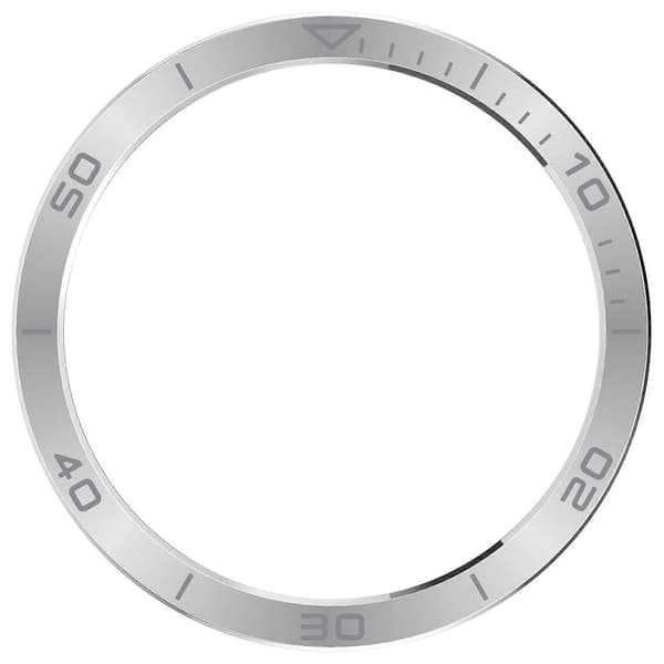 Kompatibel med Garmin Tactix 8 51mm AMOLED Version Rostfritt Stål Ram Skydd Reptålig Ring-lingling} Multicolor Silver+Grey