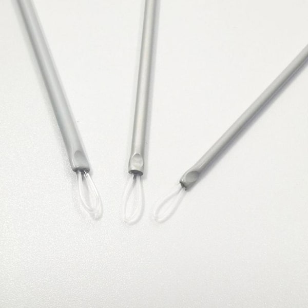 3 st/set Sticknål av nylon för stickare och virkare Sömnadstyg