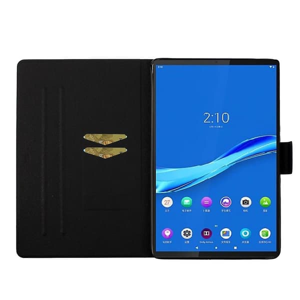 Kompatibelt med Lenovo Tab M10 Plus Läderfodral Multicolor