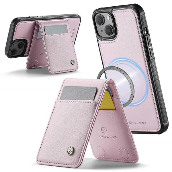 Kompatibel med iPhone 15 Plus Mobilskal - lingling} Multicolor Pink