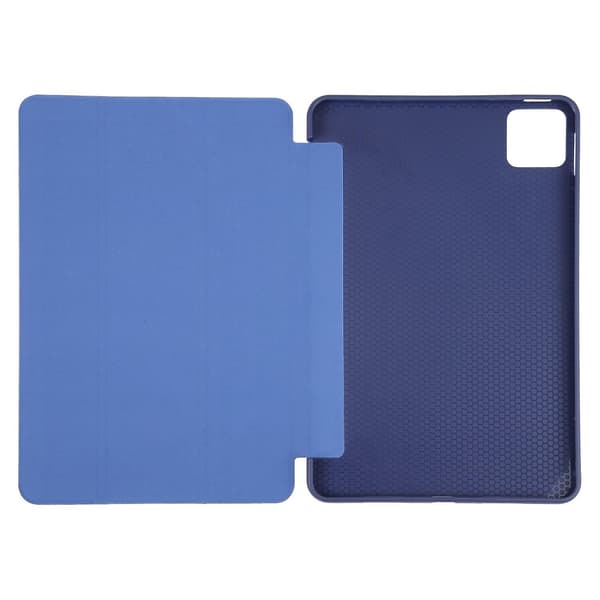 Tre-fold Tablet Læder Etui Kompatibelt med iPad Pro 11 2024 Dark blue