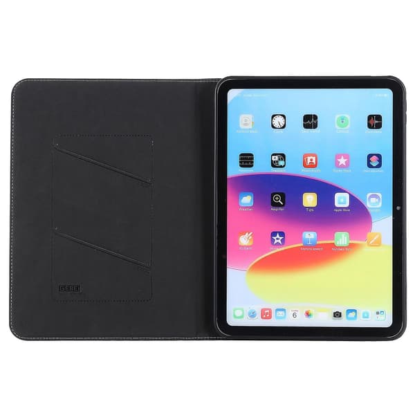 GEBEI Silk Texture Leather Case Kompatibel med iPad 10. generasjon 10.9 2022