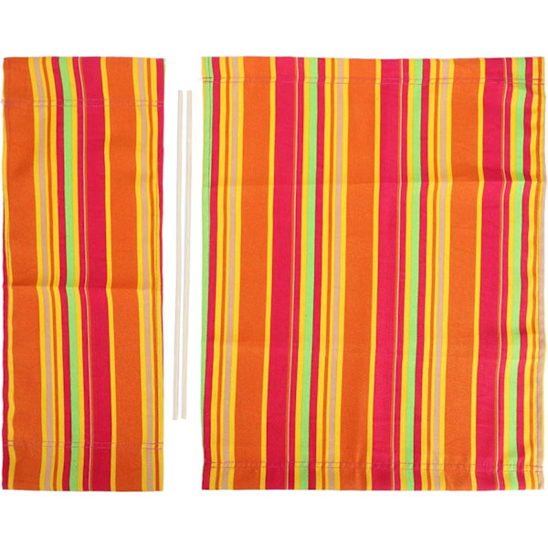 Högkvalitativt nytt 994338 Stol Canvas Överdrag, 1 Set Regissörsstol Canvas Ersättningssits Tyg Heminredning Möbeltillbehör (Blank) Färgrik
