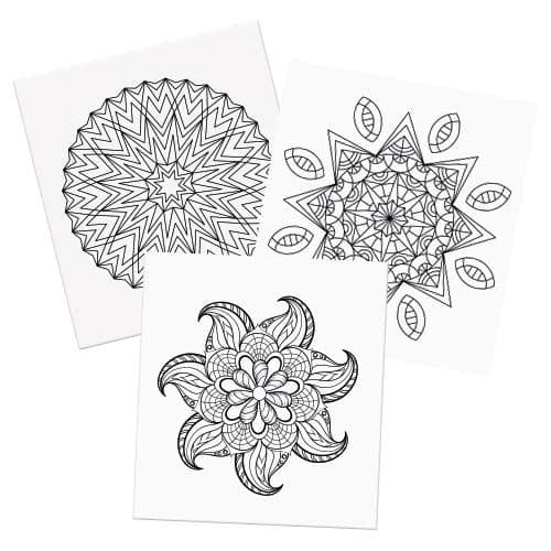 Mandala Värityskirja Liila multifärg multicolor