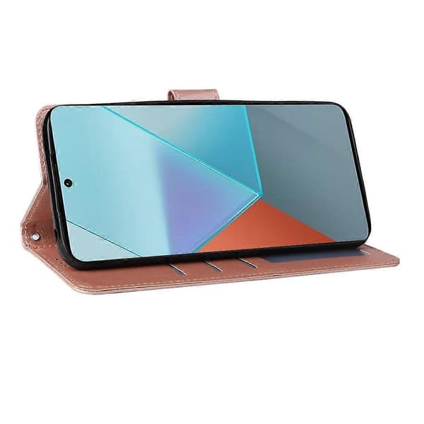 Kompatibel med Xiaomi Redmi Note 13 Pro 5G/Poco X6 5G Mobilskal Plånboksställ Läderfodral-lingling} Multicolor Style E