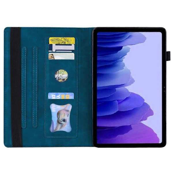 Tablet-etui i splejset læder Blue Tecno Megapad 11